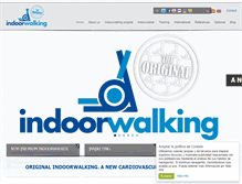 Tablet Screenshot of indoorwalking.net